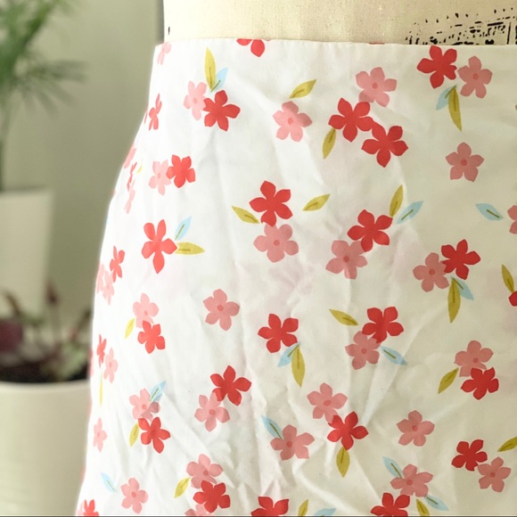 Reversible Floral Skirt - Picture 3 of 5